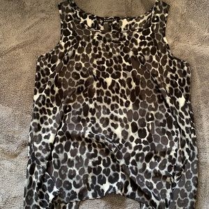 Express Top leopard tank